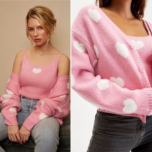 Lottie Moss Pink Heartbreaker Fuzzy 